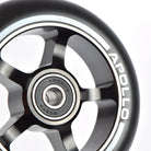 Apollo - Stunt Scooter 100mm ALU / PP Core Wheel Set - Schwarz - ALU Core
