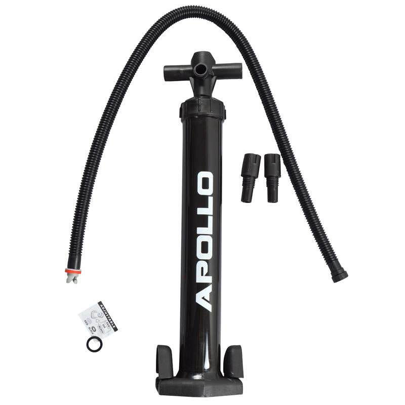 Apollo - SUP Paddle Board - Doppelhub Luftpumpe für Paddle Boards - bis 2 bar -