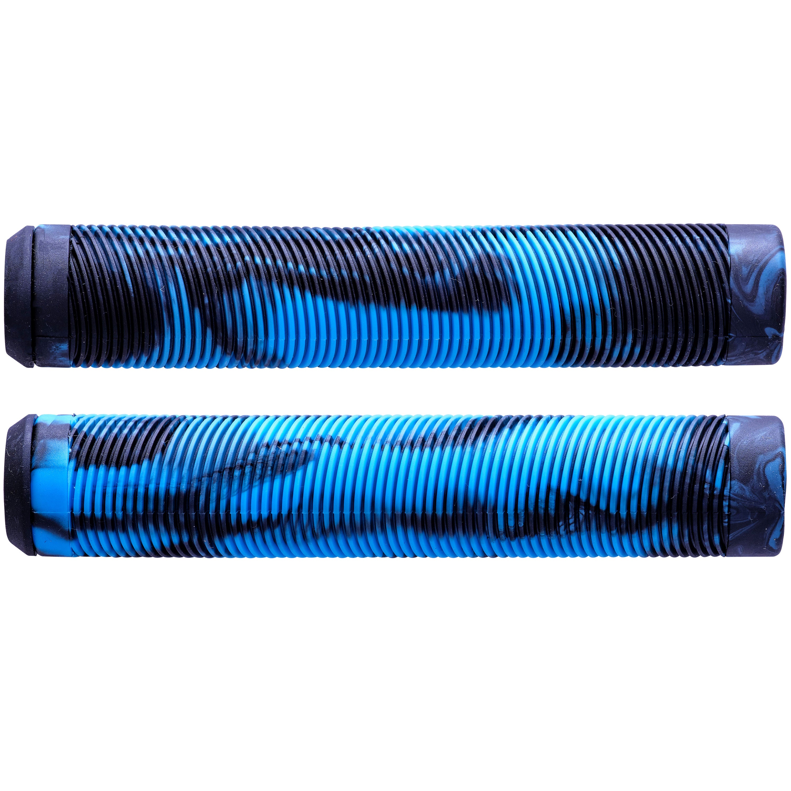 Apollo - Apollo Stunt Scooter Grips 160 mm weiche Lenkergriffe mit Bar Ends - Blau Schwarz