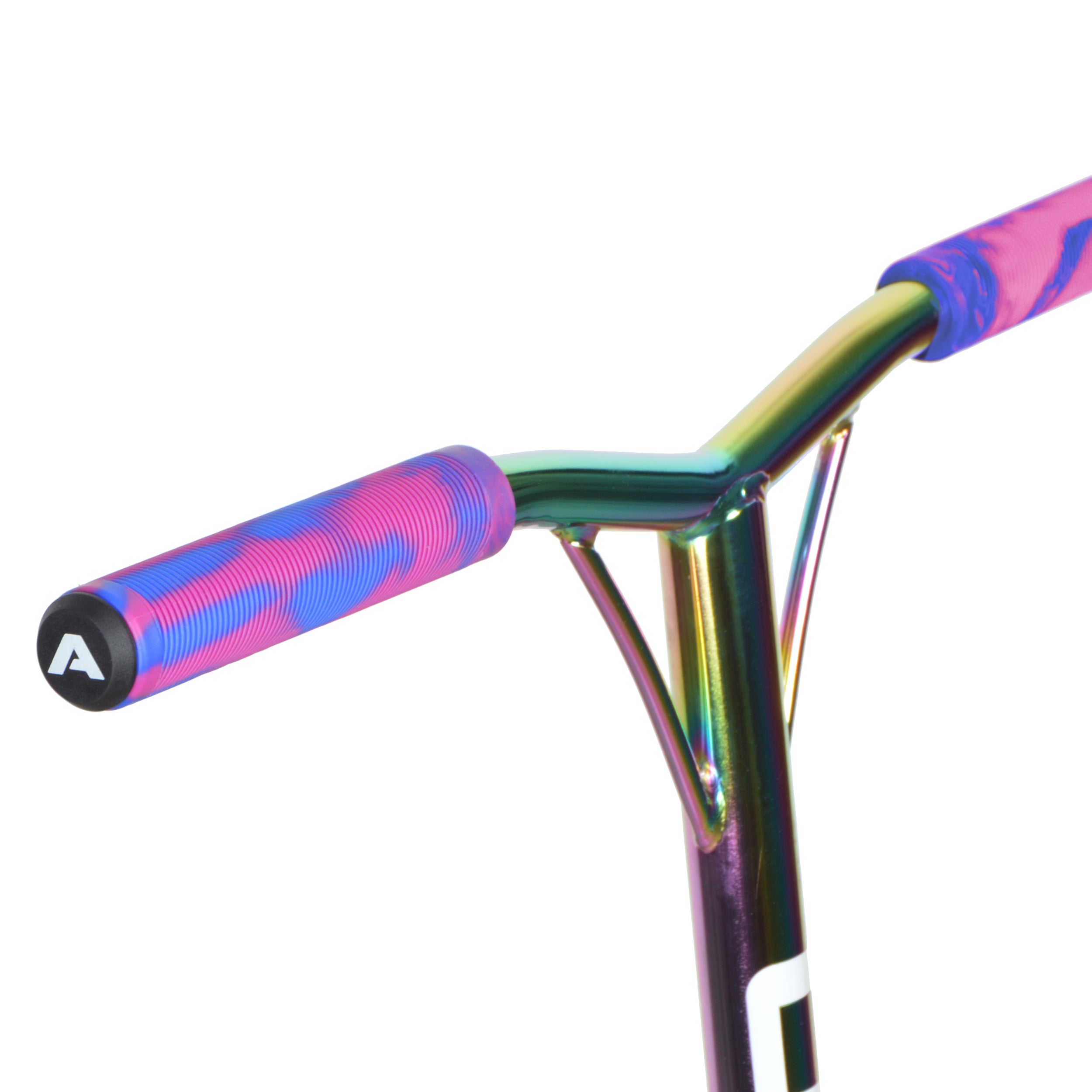 Apollo - Apollo Stunt Scooter Grips 160 mm weiche Lenkergriffe mit Bar Ends - Lila Pink