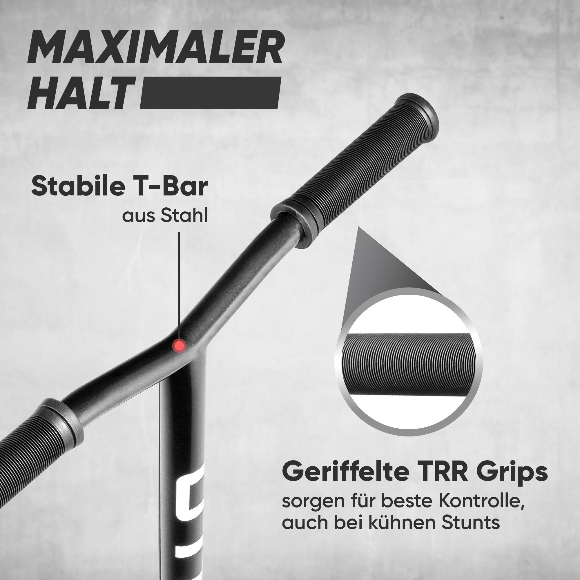 Apollo - Stunt Scooter - Star Pro - HighQuality eloxierter Profi Stunt Scooter - Schwarz Gold