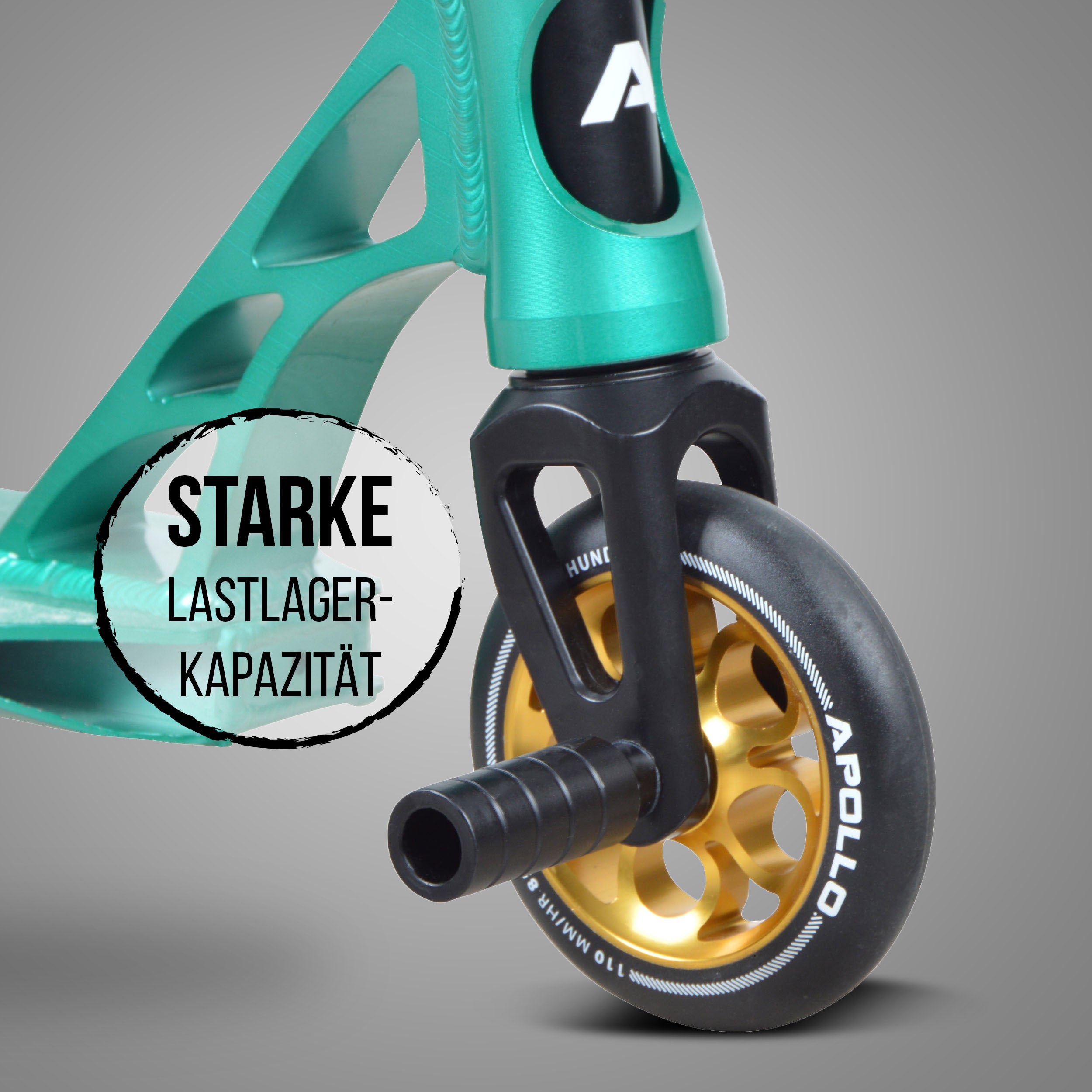 Apollo Funsport - Apollo Stuntscooter Pegs 13,5 x 2 cm, professionelle Anti-Rutsch Stifte aus Stahl -