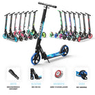 Apollo - Klappbarer City Roller für Kinder "Phantom" höhenverstellbarer Tretroller - Stars