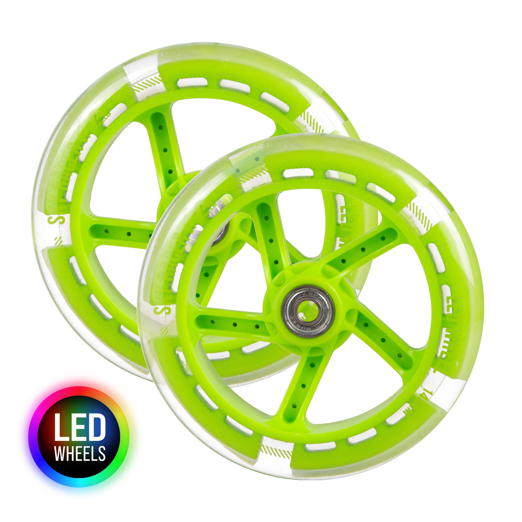 Apollo - Ersatzräderset für Skyracer - 145 mm Wheel Set - von Apollo - Green