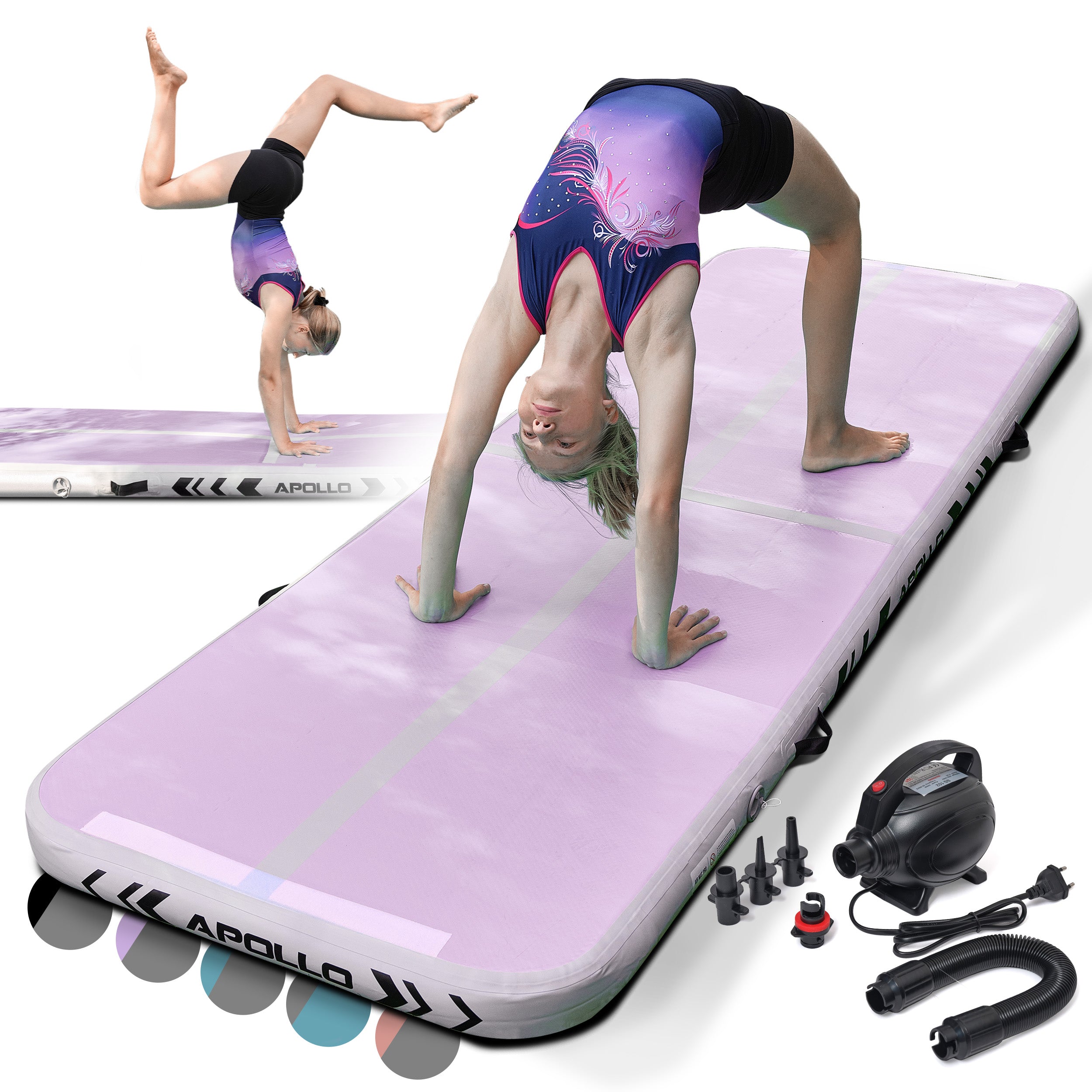 Apollo Funsport - Air Mat Pro - Air Tracking Matte - Pink - Full Color 300x100x10