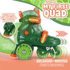 Apollo Funsport - Apollo Kids My 1st Skates - verstellbare Rollschuhe (Größe 26–30) für Kinder - Grün