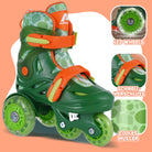 Apollo Funsport - Apollo Kids My 1st Skates - verstellbare Rollschuhe (Größe 26–30) für Kinder - Grün