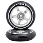 Apollo - Stunt Scooter 100mm ALU / PP Core Wheel Set - Silber - ALU Core