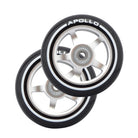 Apollo - Stunt Scooter 100mm ALU / PP Core Wheel Set - Silber - ALU Core