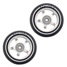 Apollo - Stunt Scooter 100mm ALU / PP Core Wheel Set - Silber - ALU Core