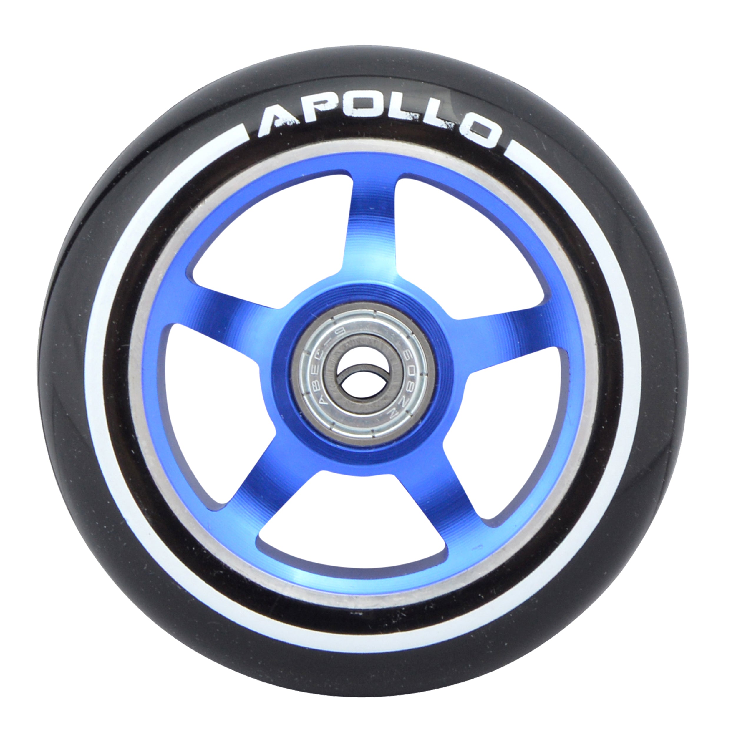 Apollo - Stunt Scooter 100mm ALU / PP Core Wheel Set - Blau - ALU Core
