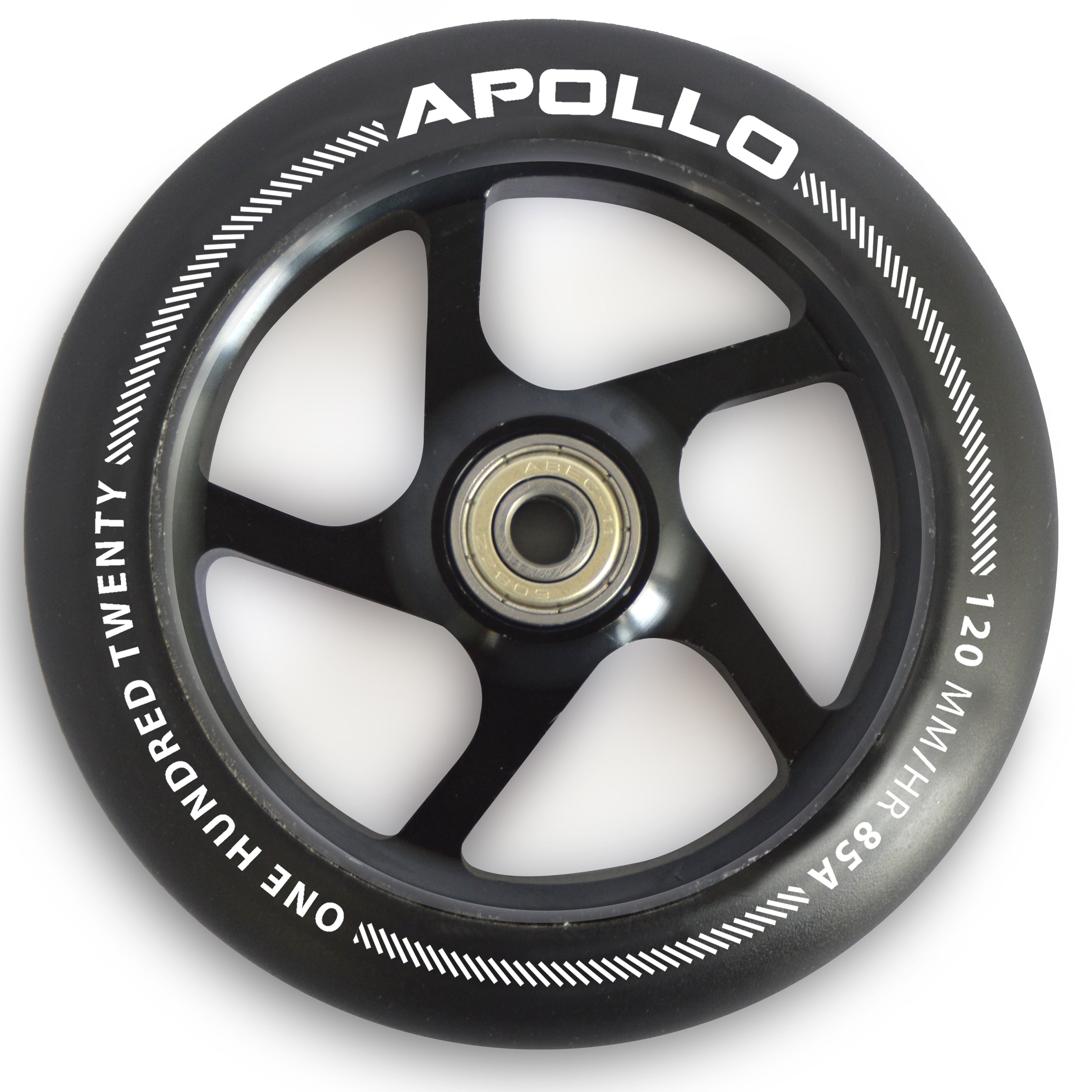 Apollo - Stunt Scooter 120mm ALU Core Wheel Set - Schwarz