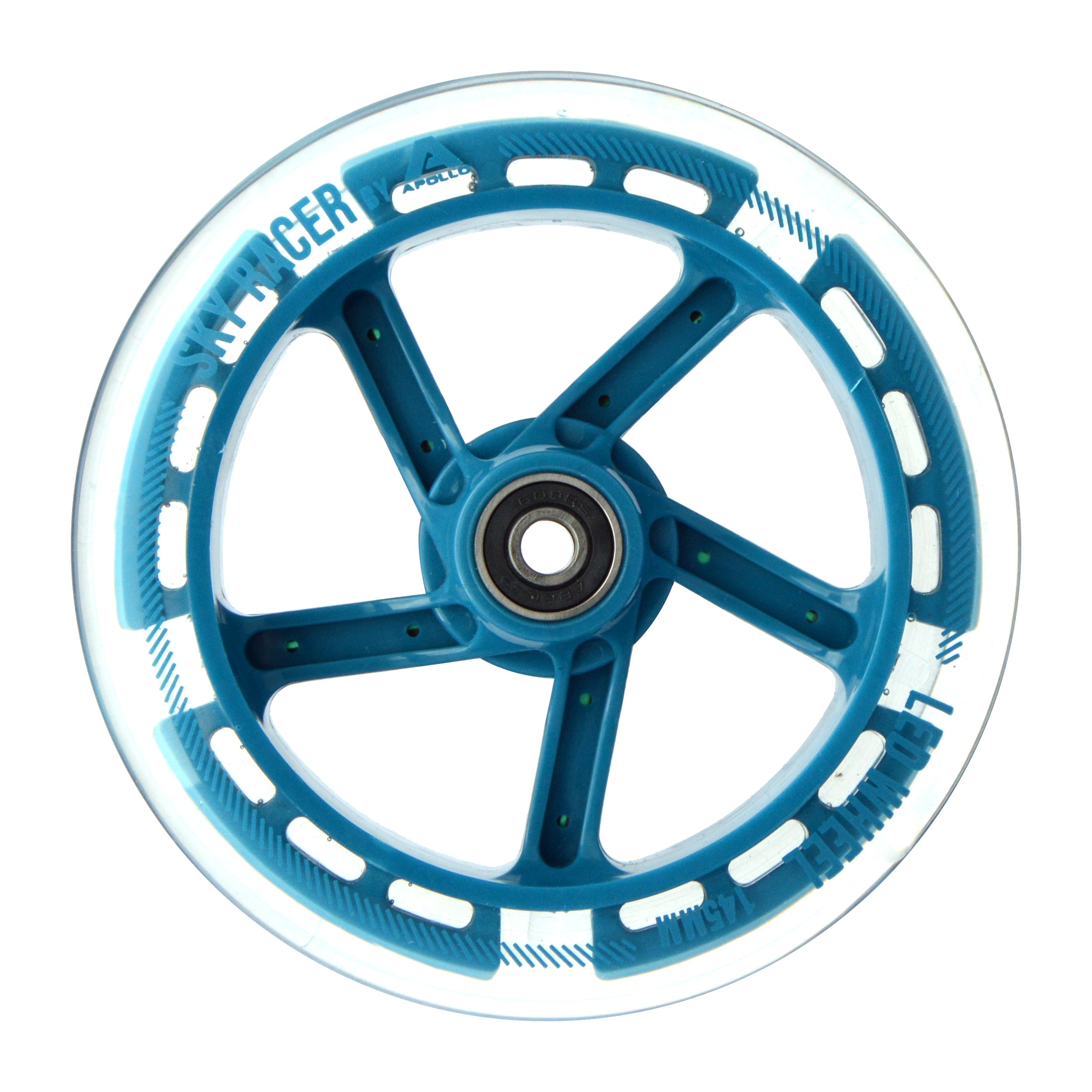 Apollo - Ersatzräderset für Skyracer - 145 mm Wheel Set - von Apollo - Blau