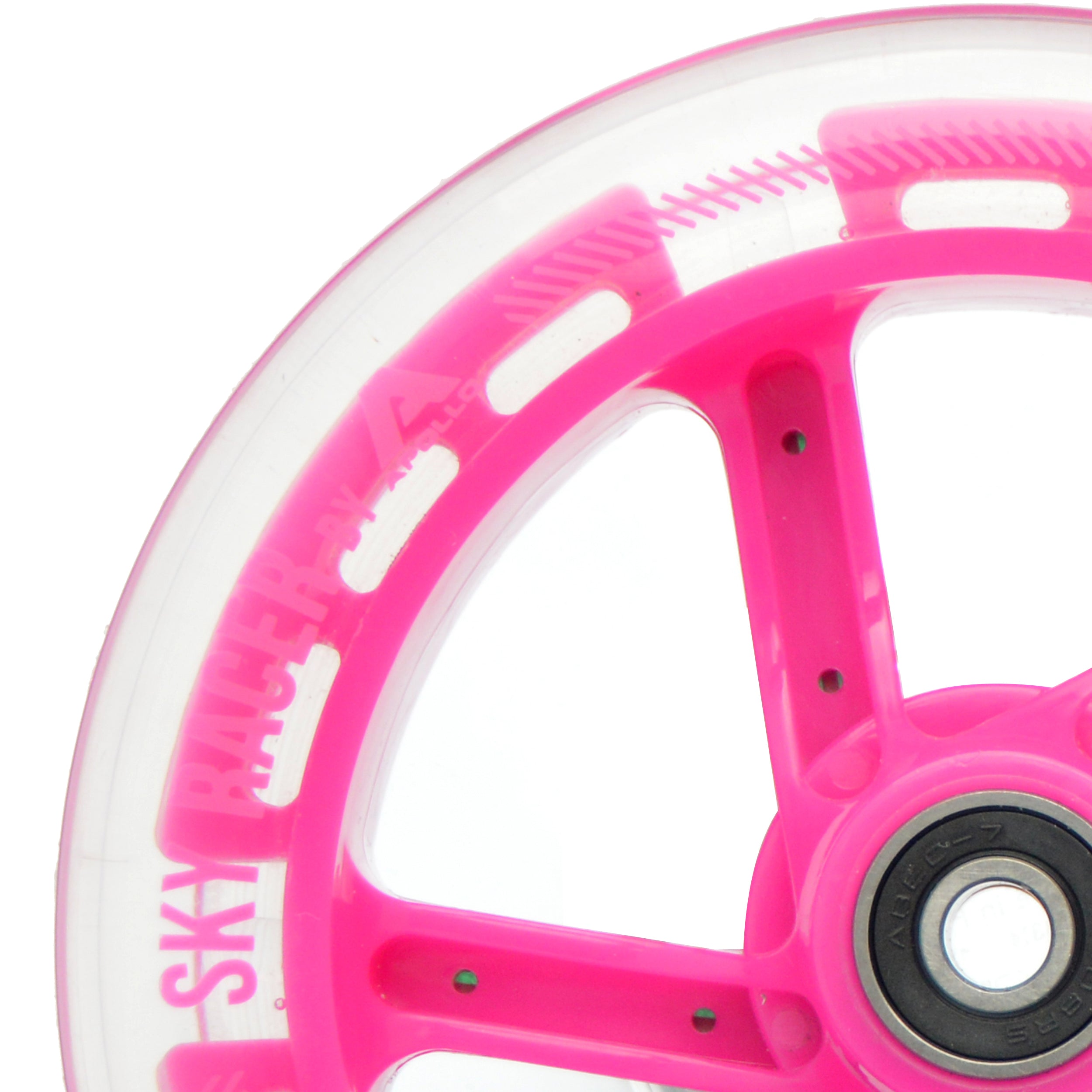 Apollo - Ersatzräderset für Skyracer - 145 mm Wheel Set - von Apollo - Pink