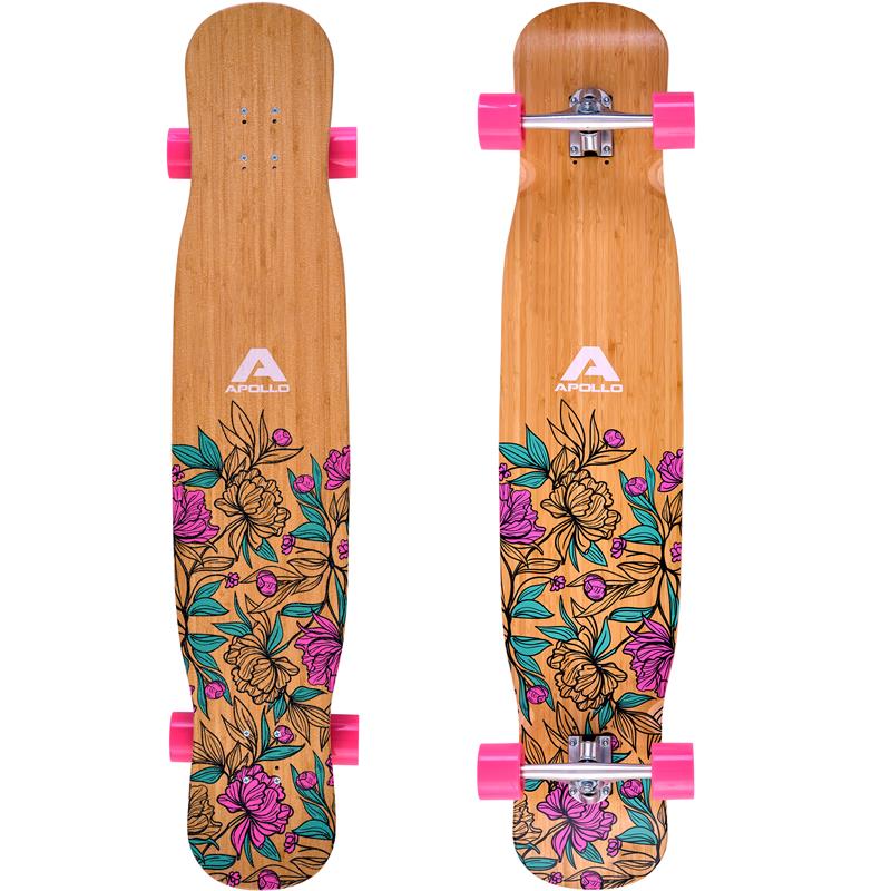 Apollo - Dancer Longboard - Paeonia - 46" inkl. T-Tool -