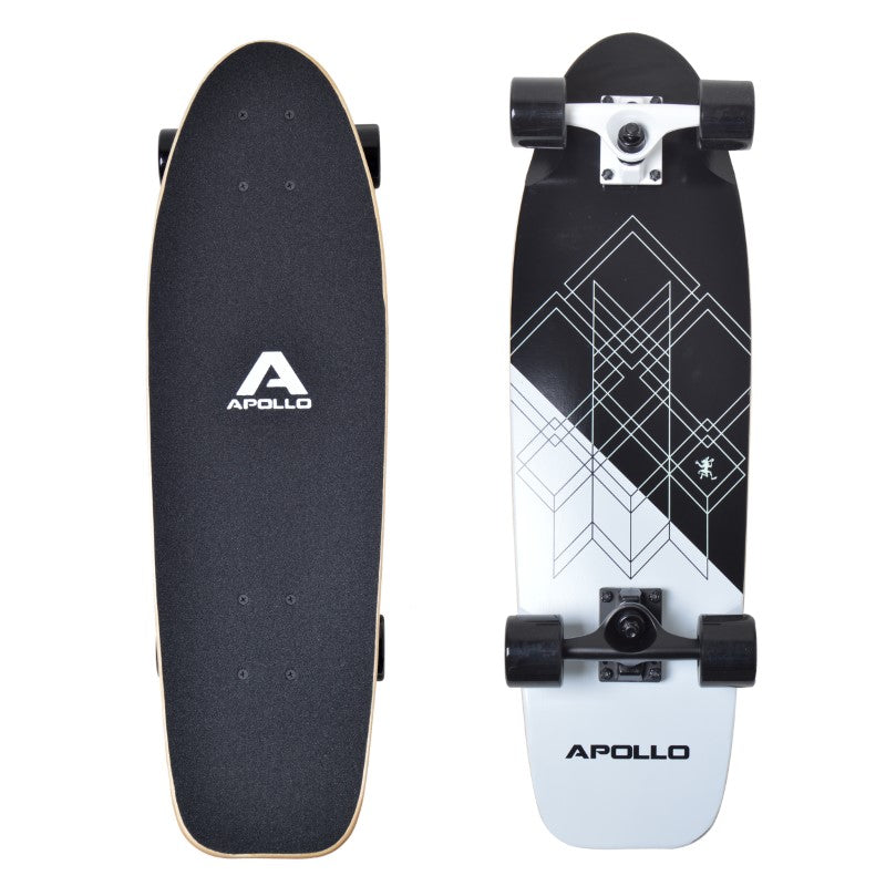 Apollo - Mini-Longboard - Samoa Midi - 27" Midi Cruiser als Komplett-Board -