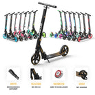 Apollo - Klappbarer City Roller für Kinder "Phantom" höhenverstellbarer Tretroller - Gold