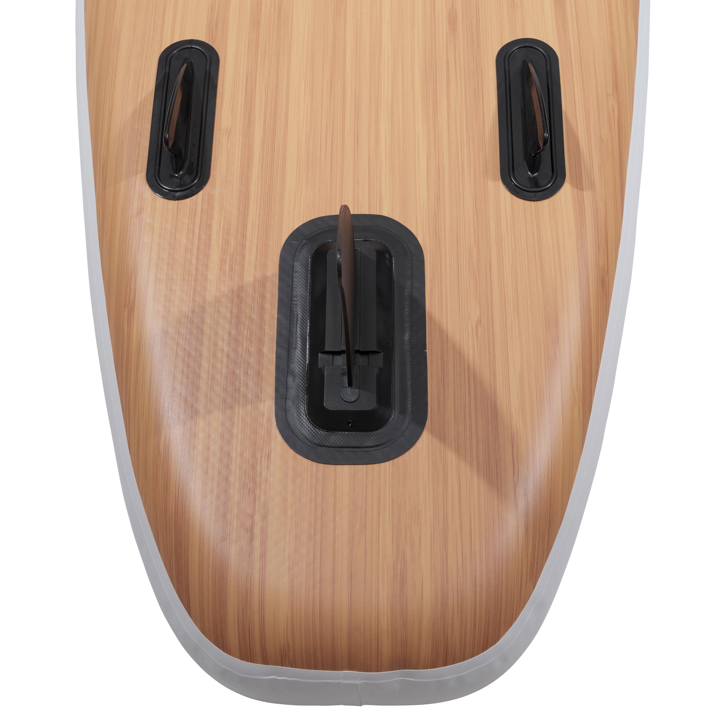 Apollo Funsport - SUP Board Komplett-Set Aufblasbares Stand Up Paddle Board - Wood - Wood Black