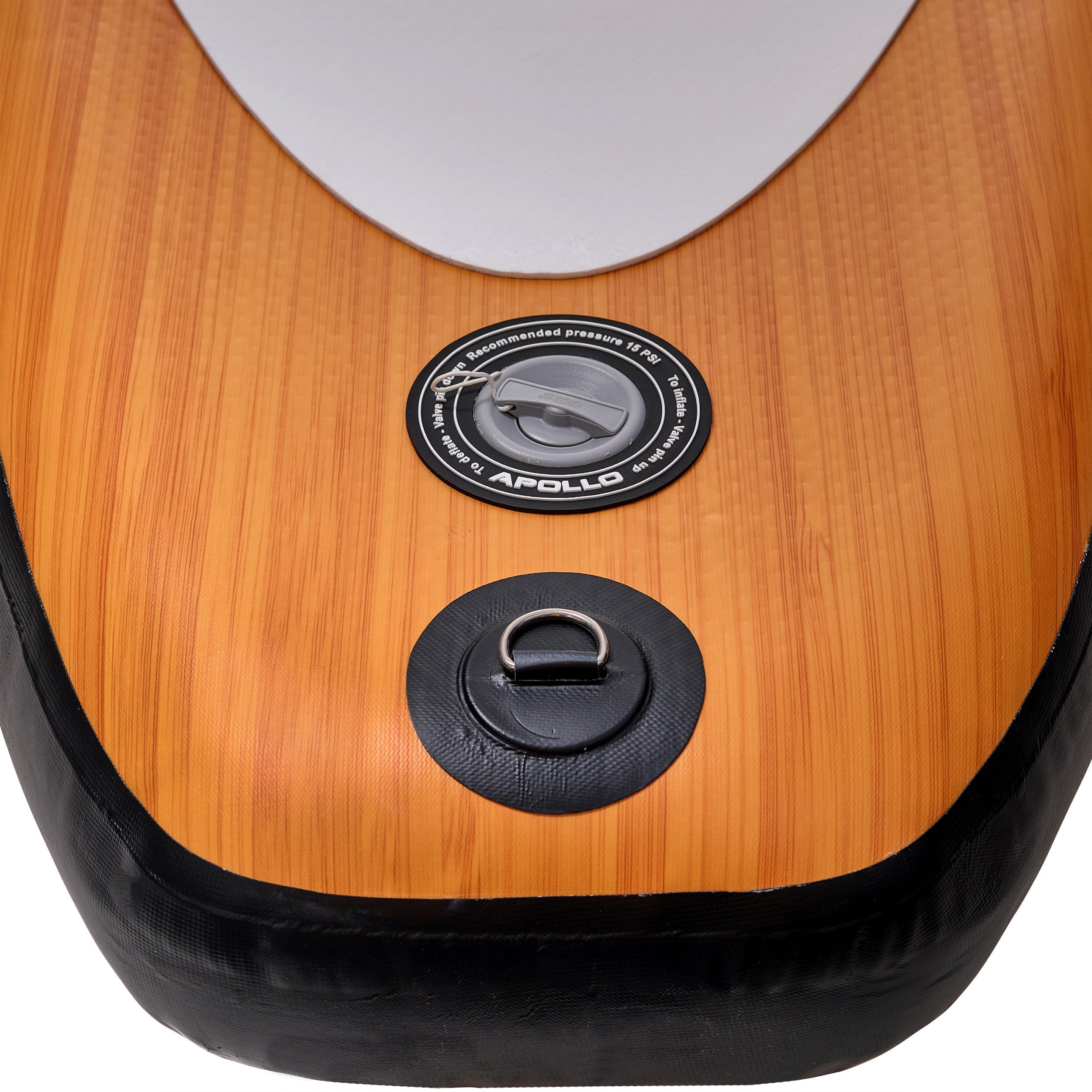 Apollo Funsport - SUP Board Komplett-Set Aufblasbares Stand Up Paddle Board - Wood - Wood Mint