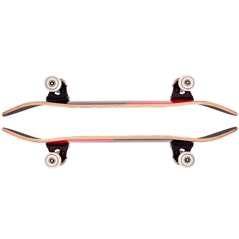 Apollo - Skateboard "Red" Komplettboard 31" ABEC 7 -