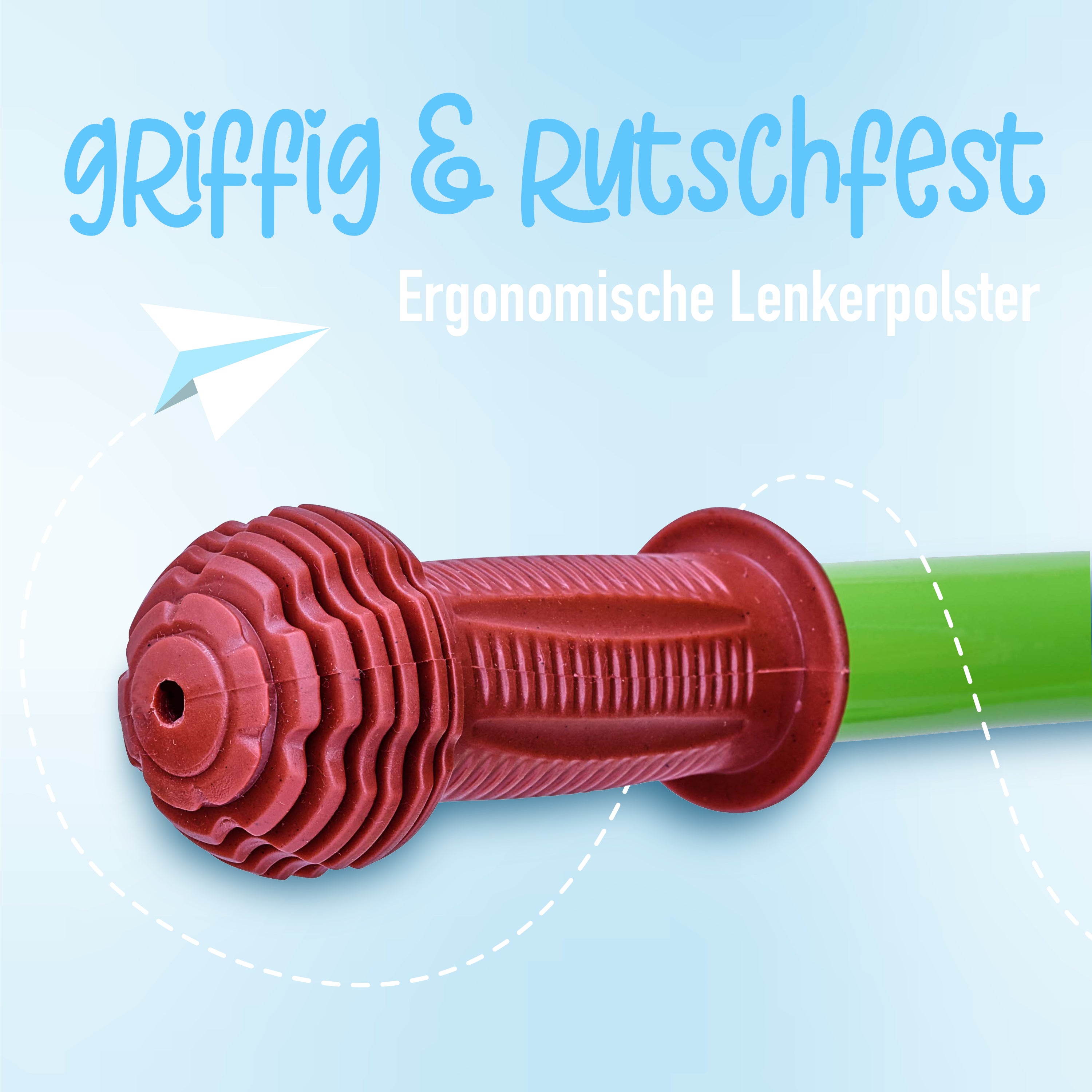 Apollo - Aviator Laufrad, sicheres Laufrad 12 Zoll - Grün