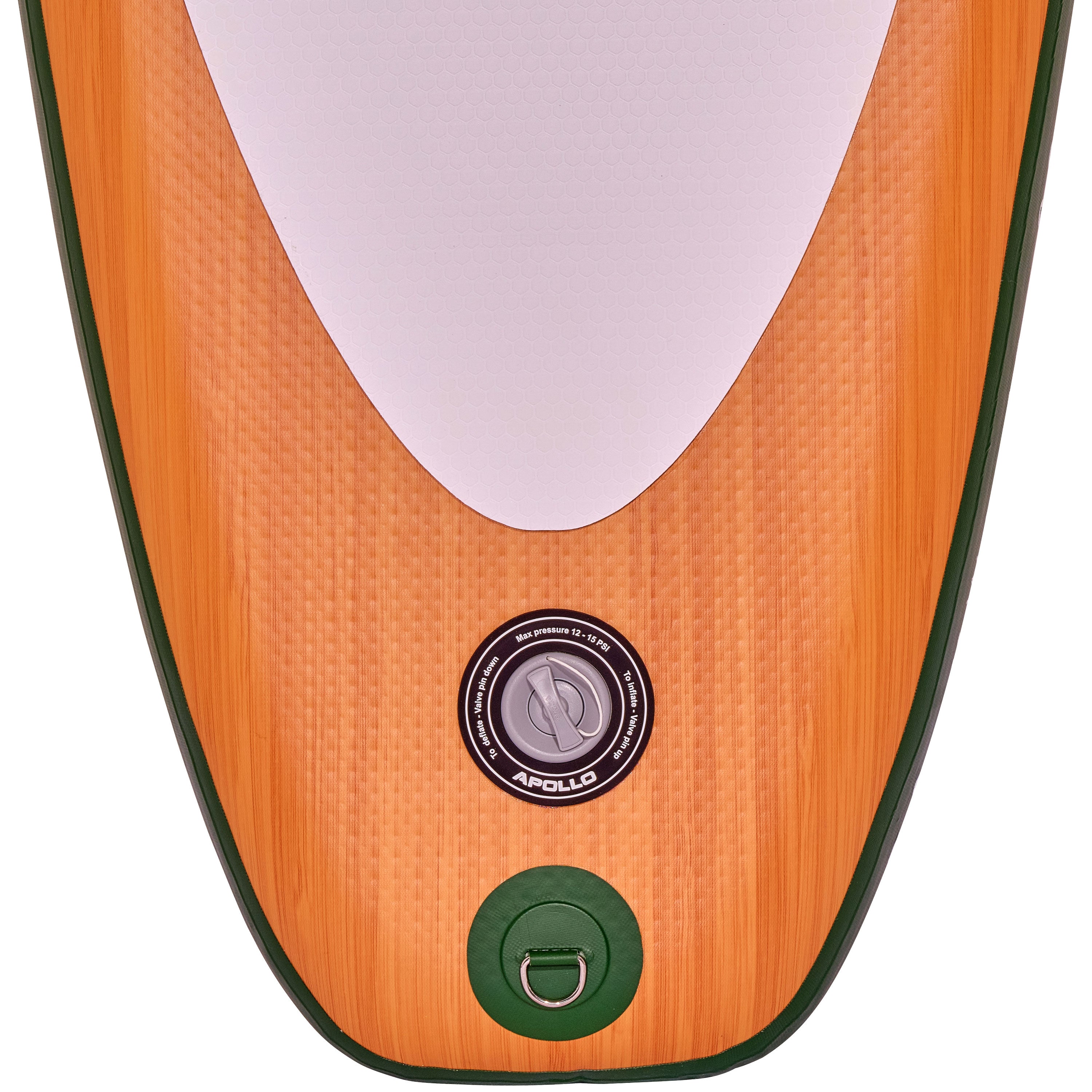 Apollo Funsport - SUP Board Komplett-Set Aufblasbares Stand Up Paddle Board - Wood - Wood Green