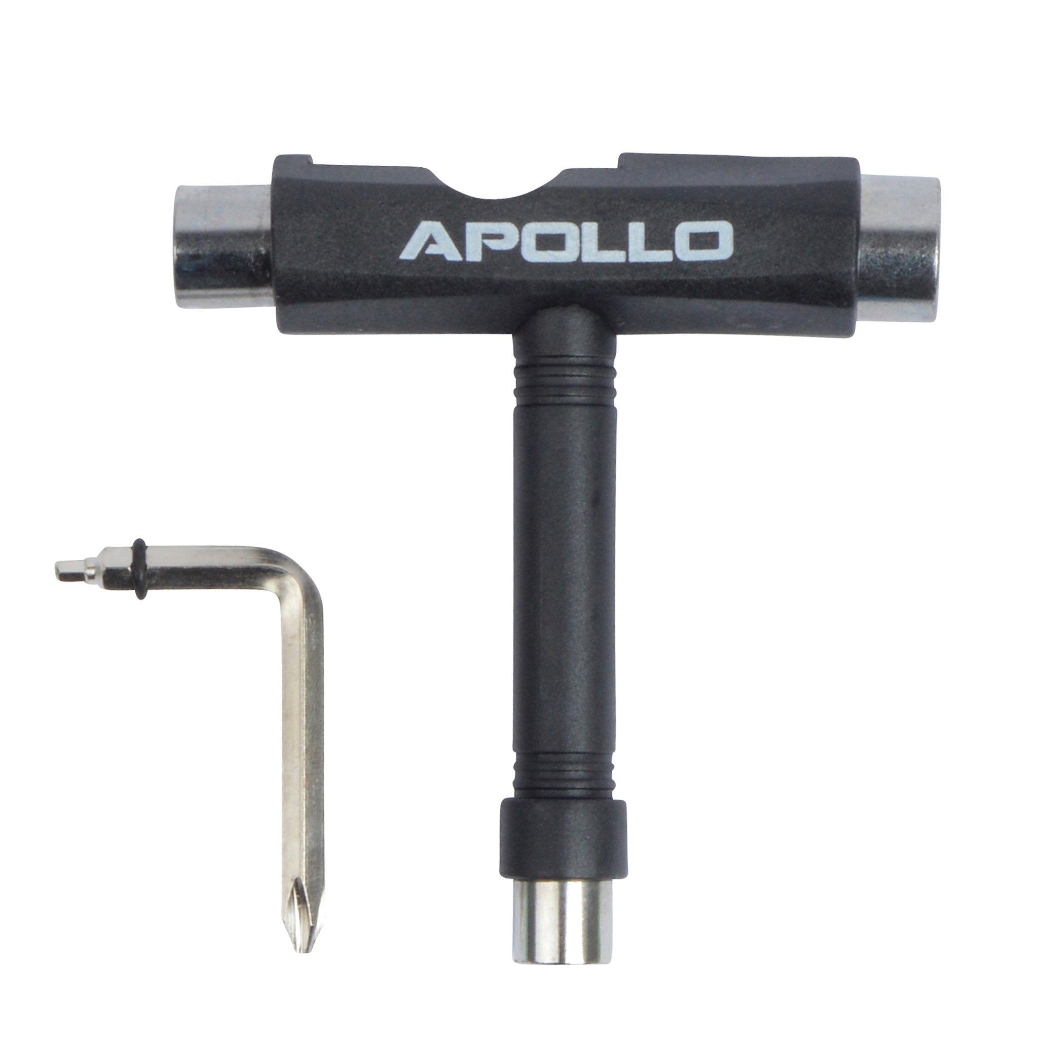 Apollo - Apollo T-Tool Schraubenschlüssel für Skateboards & Longboards - Schwarz