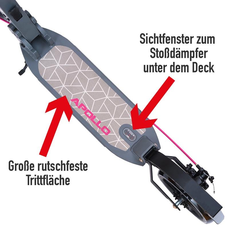 Apollo - High End Scooter Erwachsene - "Tornado 2.0" Cityroller Kinder ab 7 Jahre - Mint