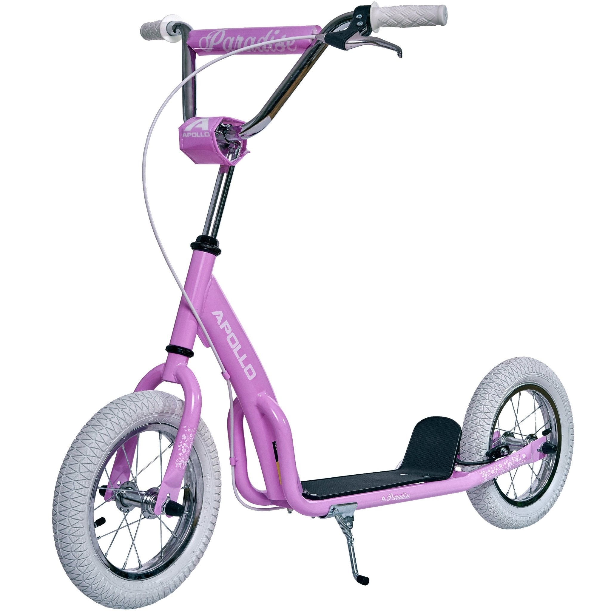 Apollo - Retro Scooter Paradise Roller mit Luftreifen 12,5 Zoll - Rosa