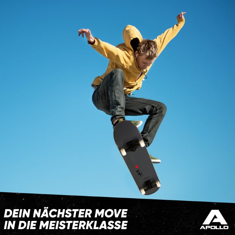 Apollo - Skateboard - Balloon - 7-lagiges Holz-Komplettboard mit ABEC 7 -
