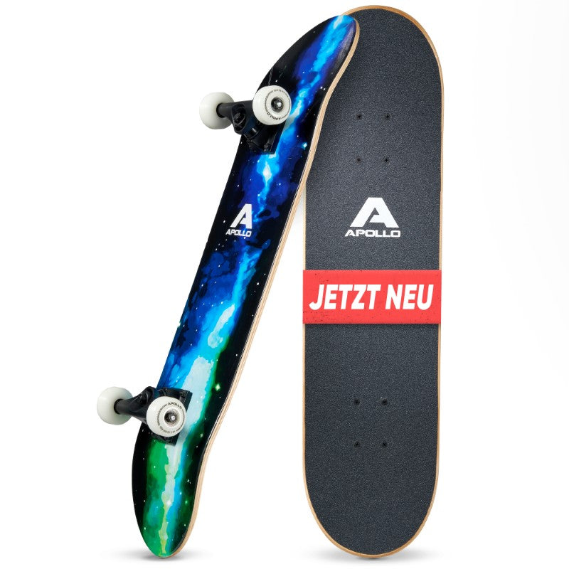 Apollo - Skateboard - Galaxy - 7-lagiges Holz-Komplettboard mit ABEC 7 -
