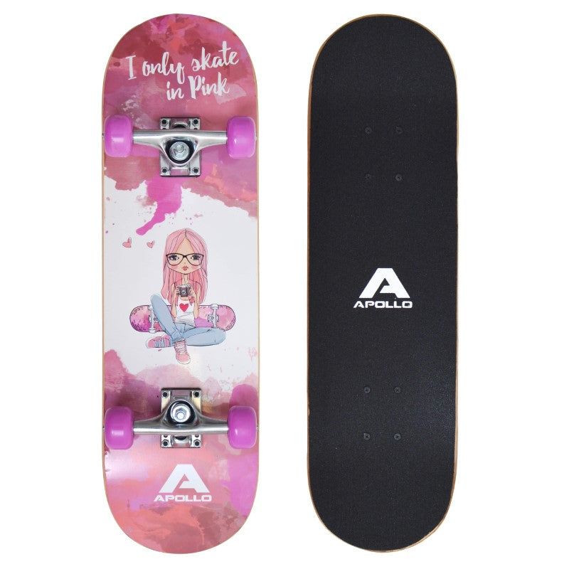 Apollo - Kinder Skateboard - Skaterprincess - 71 cm -