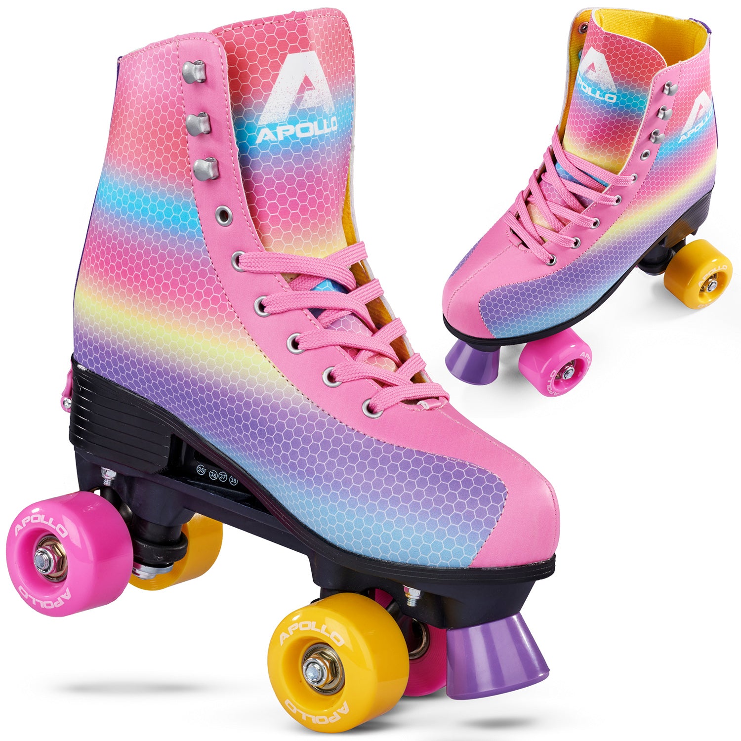 Apollo - Classic Roller Rollschuhe für Kinder und Erwachsene - Dancing Queen -