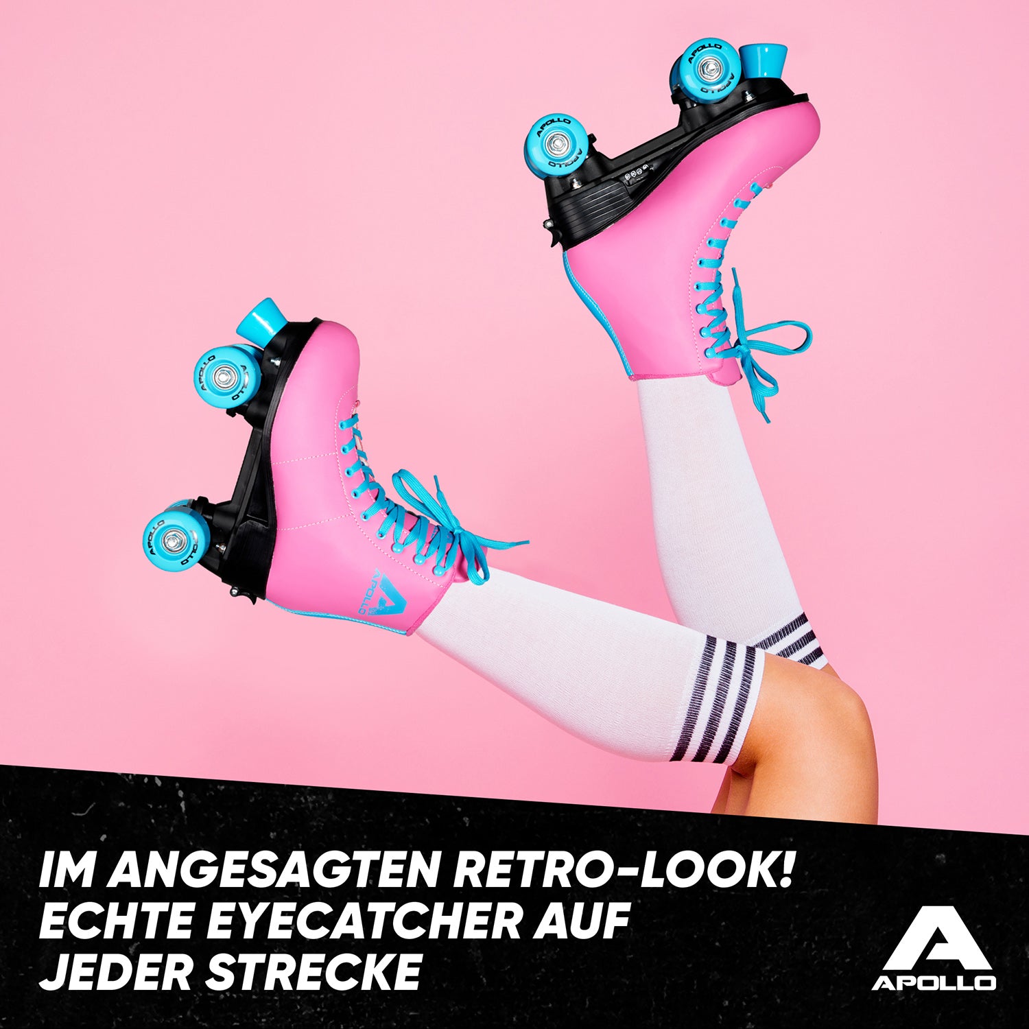 Apollo - Classic Roller Rollschuhe für Kinder und Erwachsene - Funky -