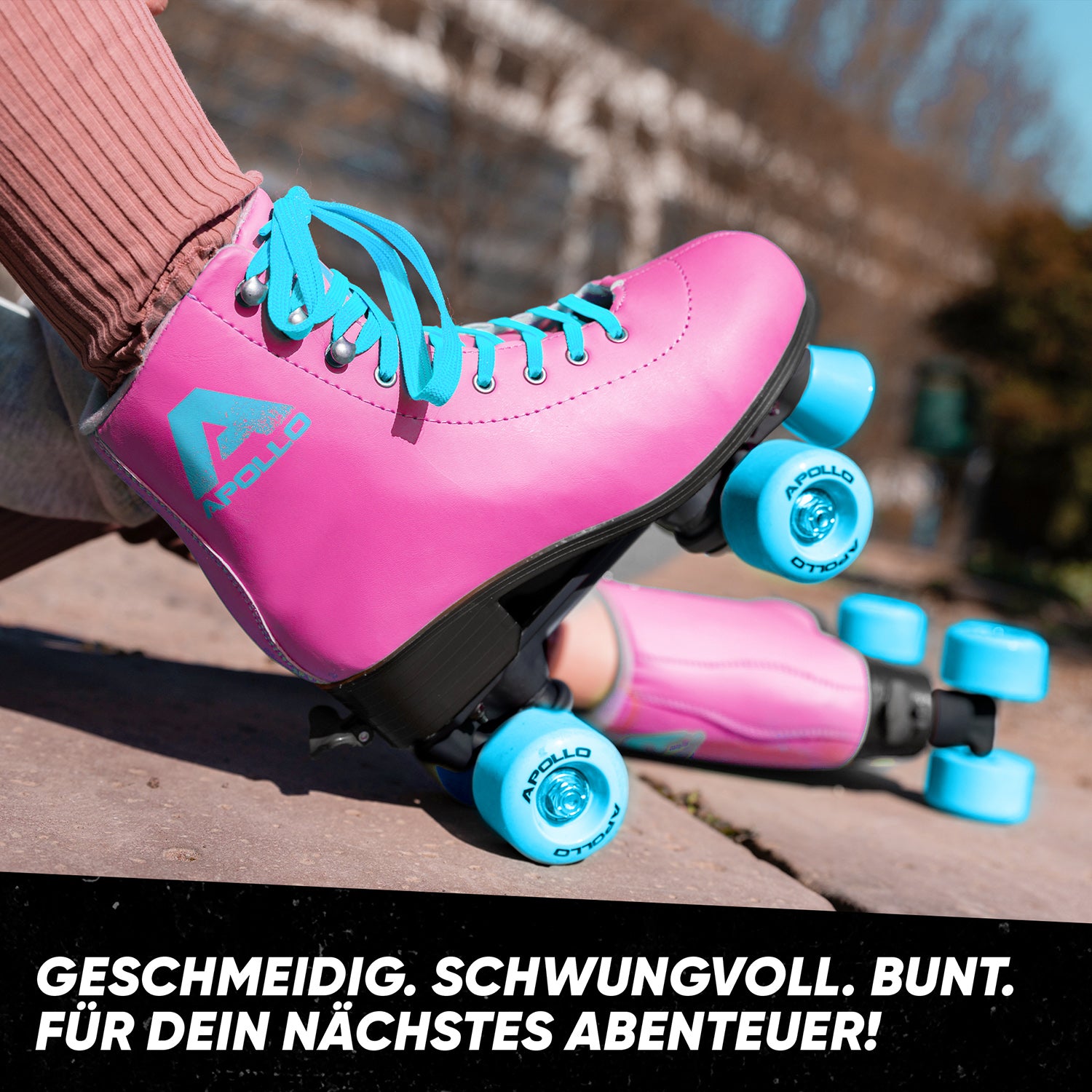 Apollo - Classic Roller Rollschuhe für Kinder und Erwachsene - Funky -