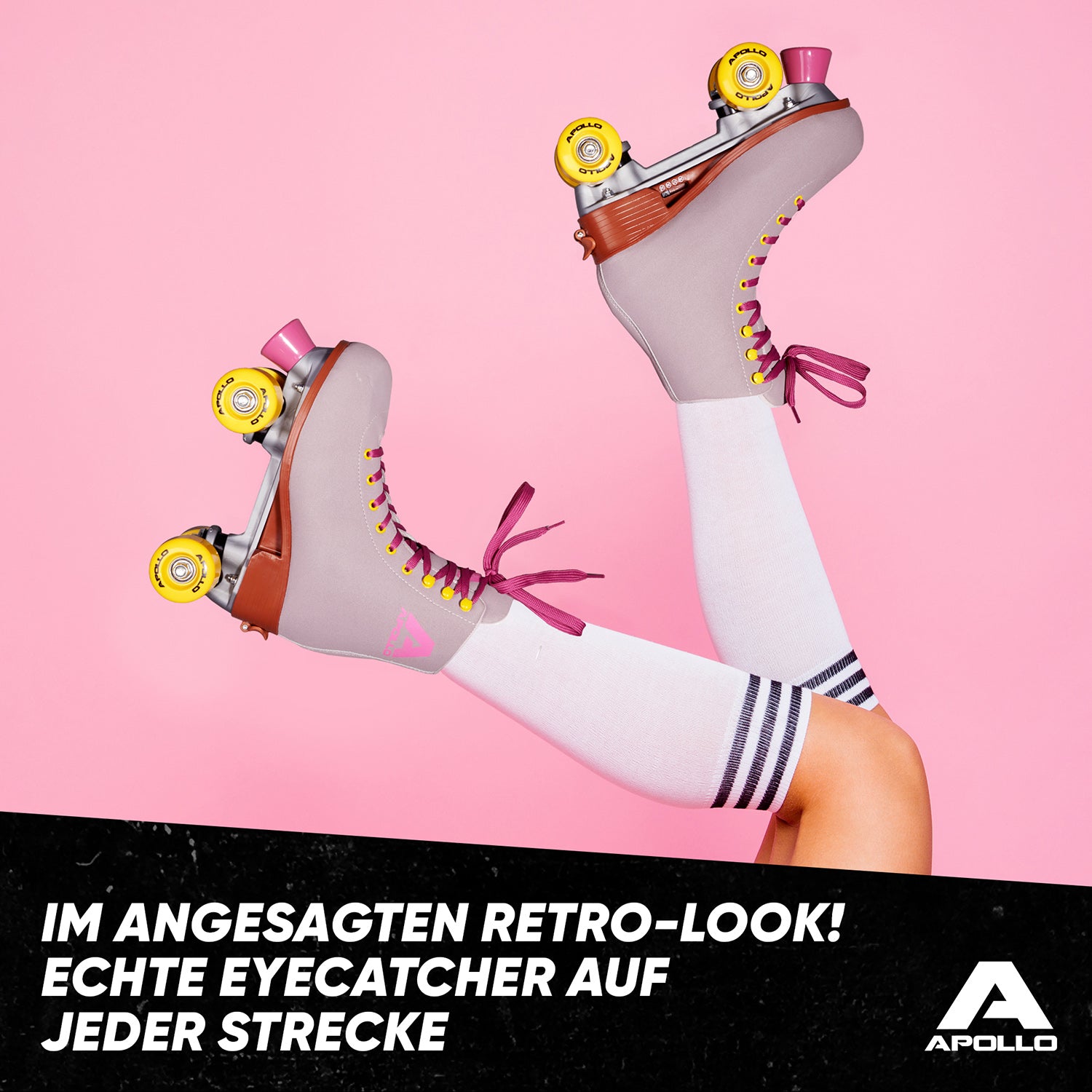 Apollo - Classic Roller Rollschuhe für Kinder und Erwachsene - Nightfever -