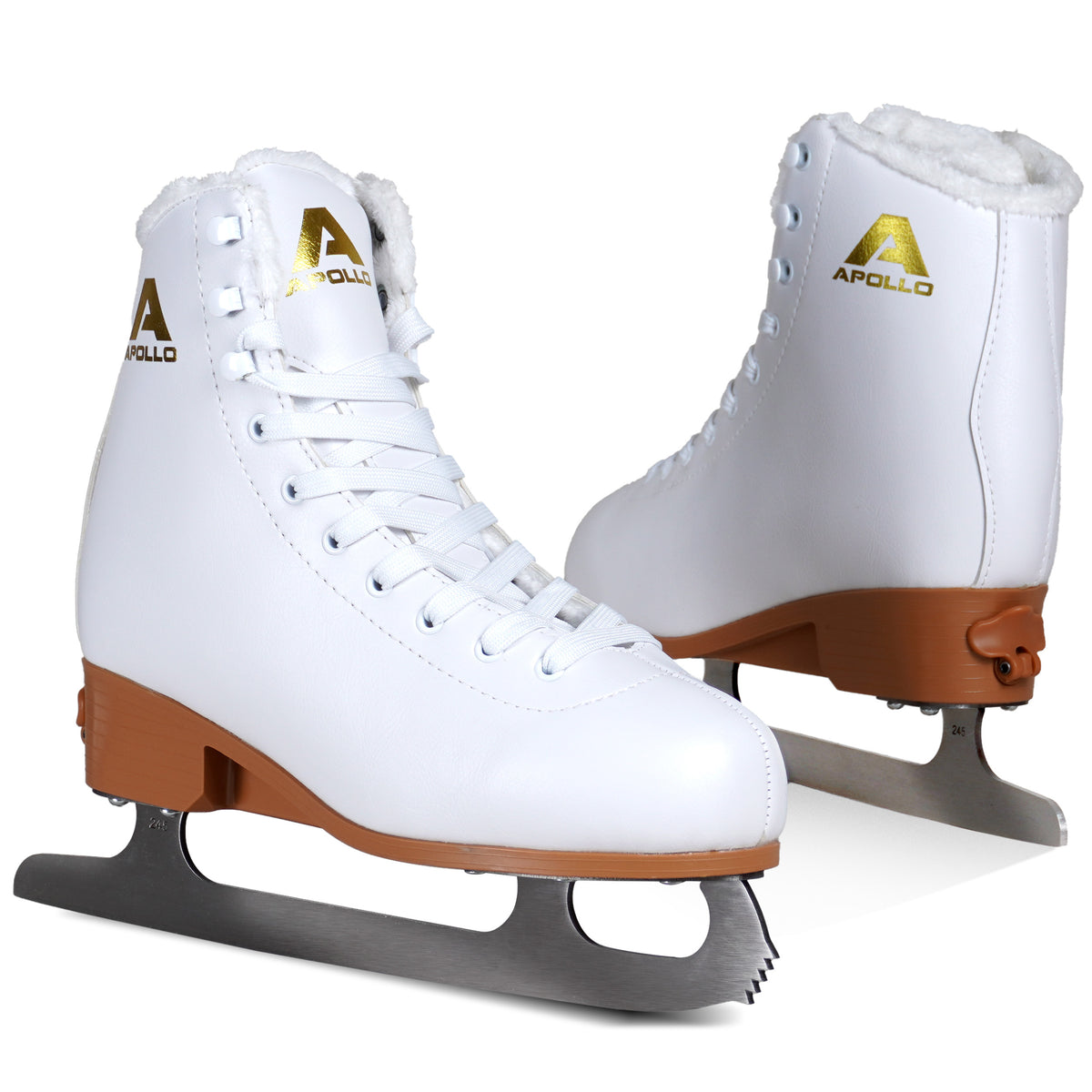 Apollo Funsport - Star Skate Adjustable - verstellbare Schlittschuhe - Eiskunstlauf Style - Weiss