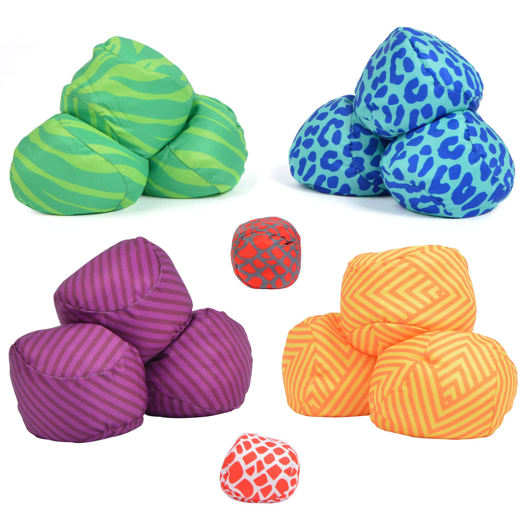 Apollo Funsport - Ocean 5 Extrem Boule - Soft-Boule Set - 2er SET, Lines + Animal Print