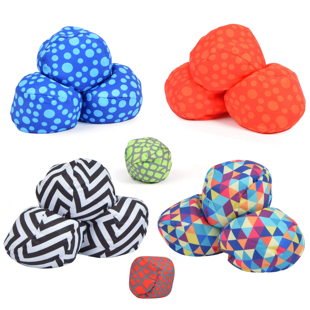 Apollo Funsport - Ocean 5 Extrem Boule - Soft-Boule Set - 2er SET, Dots + ZicZac