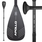 Apollo - Apollo SUP Paddel - 3 teiliges Stechpaddel aus Carbon und Fiberglas - Full Carbon Paddel