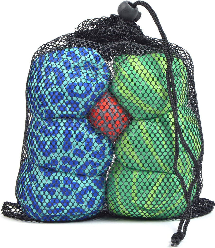 Apollo Funsport - Ocean 5 Extrem Boule - Soft-Boule Set - Animal Print, Farbe: grün blau