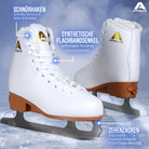 Apollo Funsport - Star Skate Adjustable - verstellbare Schlittschuhe - Eiskunstlauf Style - Weiss