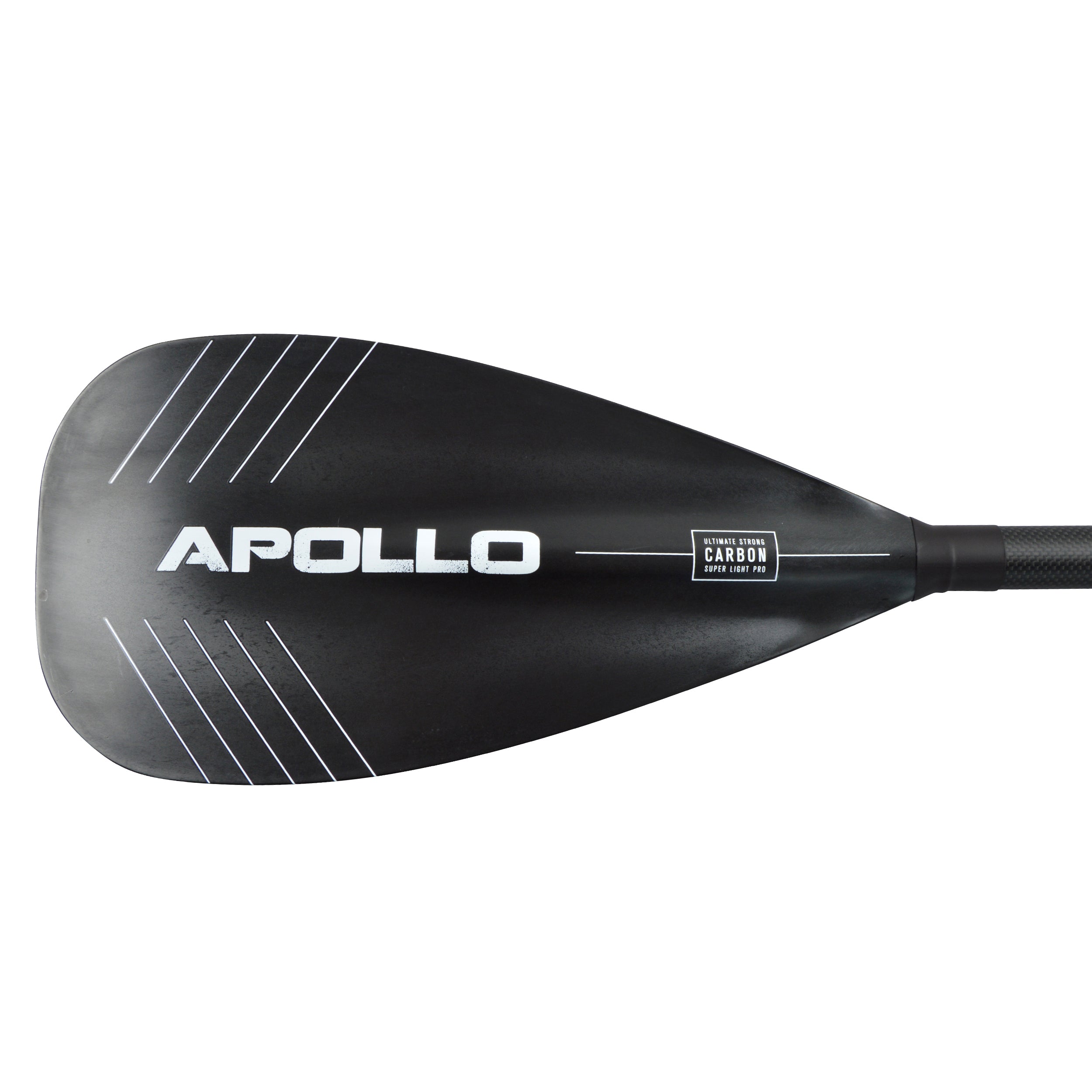 Apollo - Apollo SUP Paddel - 3 teiliges Stechpaddel aus Carbon und Fiberglas - Speed Paddle Pro