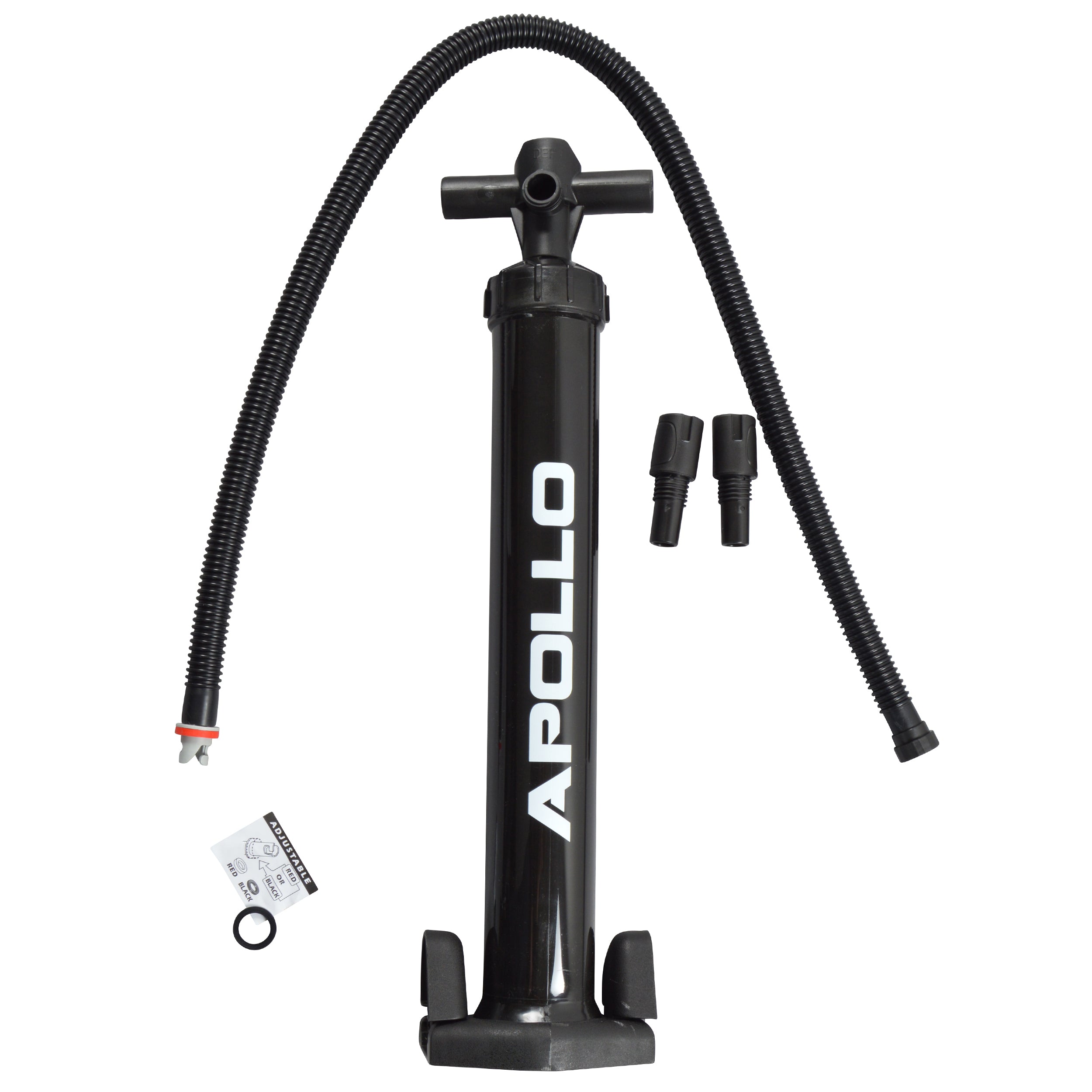 Apollo - SUP Paddle Board - Doppelhub Luftpumpe für Paddle Boards - bis 2 bar -