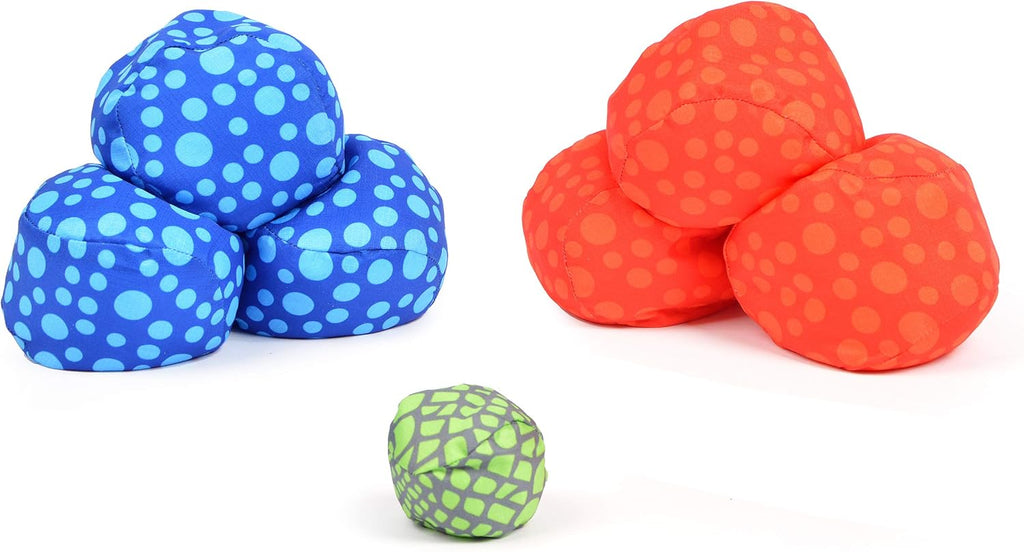 Apollo Funsport - Ocean 5 Extrem Boule - Soft-Boule Set - Dots, Farbe: rot blau
