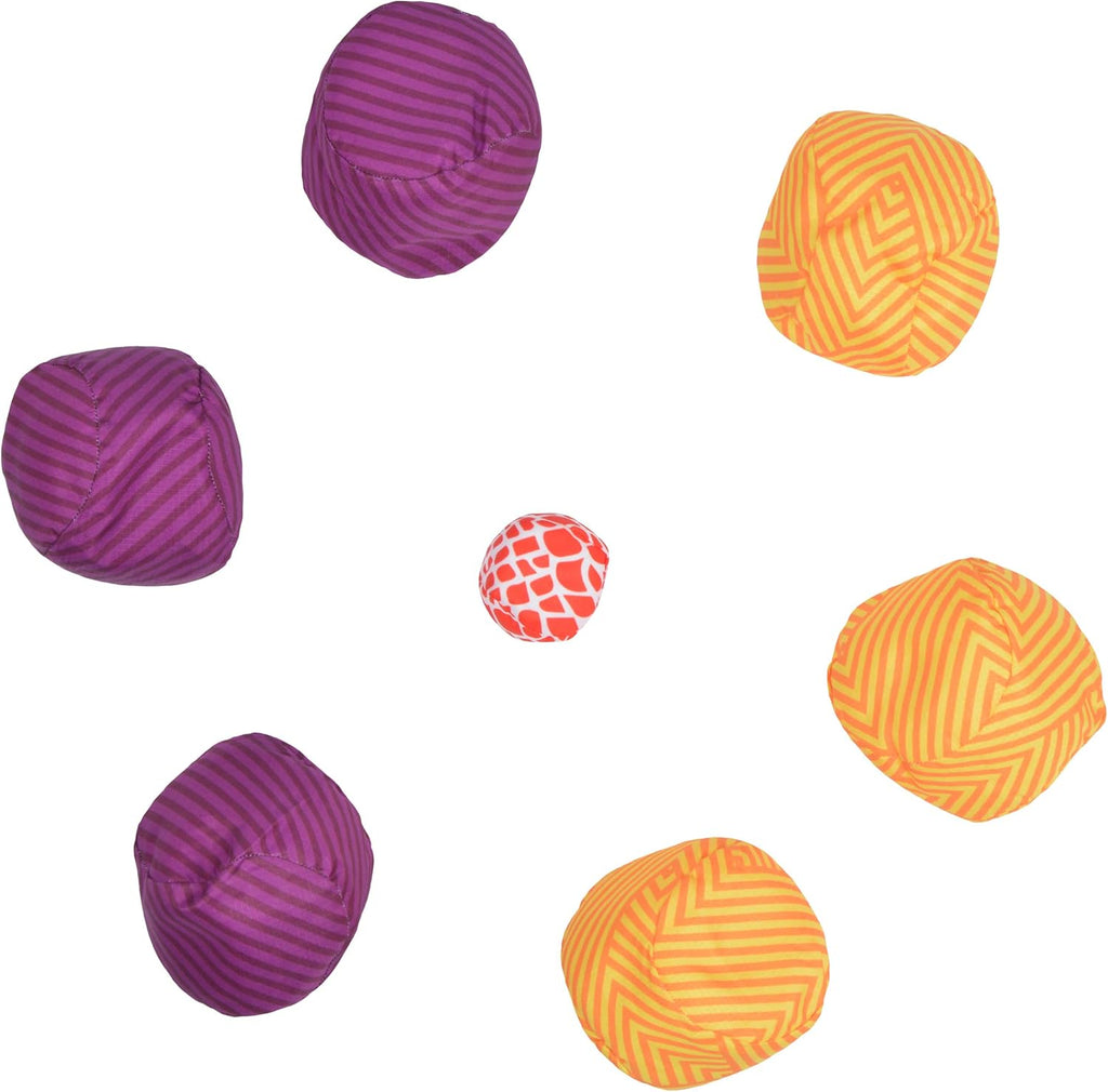 Apollo Funsport - Ocean 5 Extrem Boule - Soft-Boule Set - Lines, Farbe: violett gelb