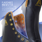 Apollo Funsport - Star Skate Adjustable - verstellbare Schlittschuhe - Eiskunstlauf Style - Schwarz