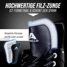 Apollo Funsport - Champion Skate Adjustable - verstellbare Hockey Style Schlittschuhe - Schwarz Weiß