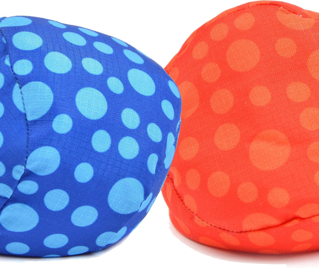 Apollo Funsport - Ocean 5 Extrem Boule - Soft-Boule Set - Dots, Farbe: rot blau