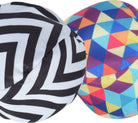 Apollo Funsport - Ocean5 Extreme Boule - Triangel ZicZac Muster, Farbe: schwarz weiß